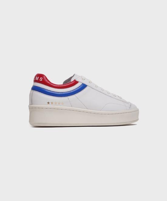  에름 파리 스니커즈 HELM241PSSN004WH WHITE RED FRENCH BLUE DOM