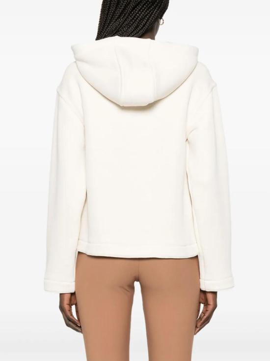 25SS 막스마라 후드 티셔츠 2511921018600 1 BIANCO LANA - MAX MARA