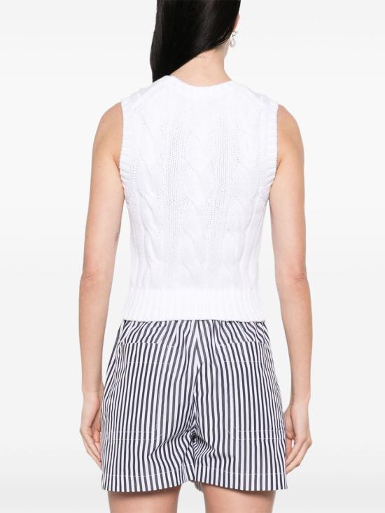 25SS 폴로 랄프로렌 베스트 211959295 001 White - POLO RALPH LAUREN