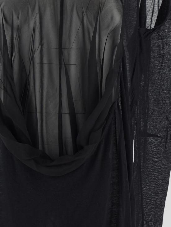 25SS 릭 오웬스 반팔 티셔츠 RP01E7205 UCS0909 Black - RICK OWENS