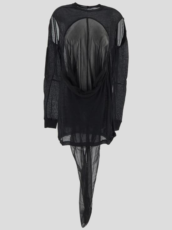 25SS 릭 오웬스 반팔 티셔츠 RP01E7205 UCS0909 Black