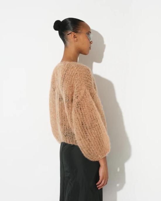  마이아미 스웨터 마이애미 라이트 모헤어 봄버 라이트 그린 - MAIAMI