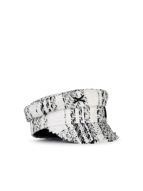 24FW 루슬란바진스키 모자 KPC026 C PLDBLACK WHITE Black - RUSLAN BAGINSKIY