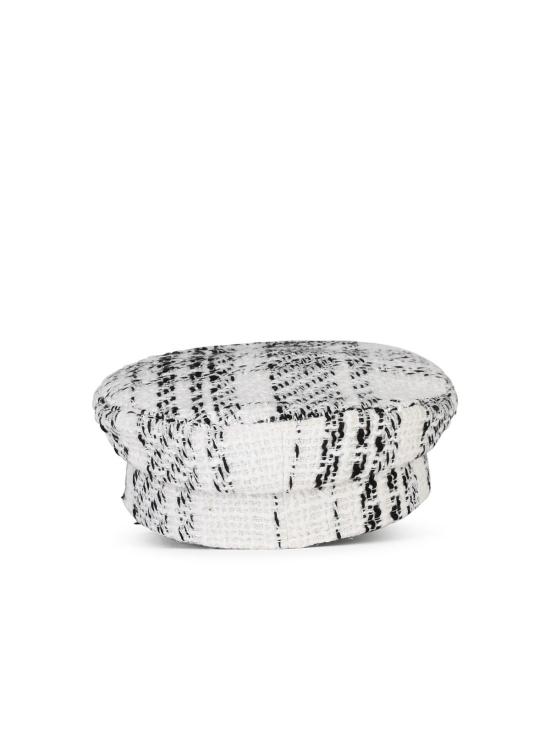 24FW 루슬란바진스키 모자 KPC026 C PLDBLACK WHITE Black - RUSLAN BAGINSKIY