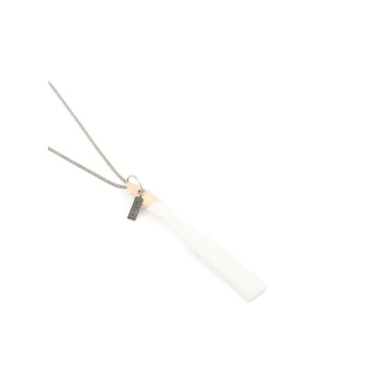 25SS MM6 메종마르지엘라 네크리스 P7352 SM7UU0075 973 WHITE - MM6 MAISON MARGIELA
