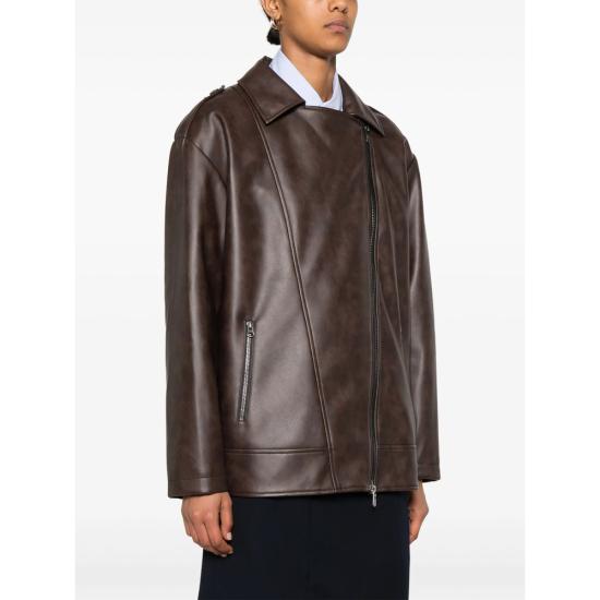 25SS 르 쉴리 스튜디오 바이커 자켓 6278 ARIEL 00300 BROWN - LE SULLY STUDIO