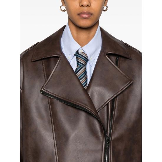 25SS 르 쉴리 스튜디오 바이커 자켓 6278 ARIEL 00300 BROWN - LE SULLY STUDIO