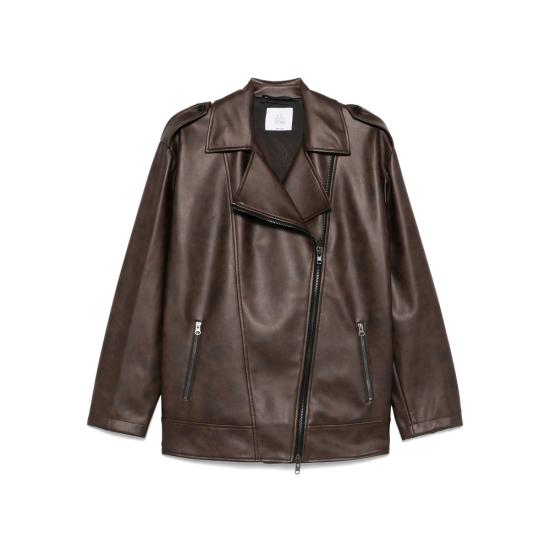 25SS 르 쉴리 스튜디오 바이커 자켓 6278 ARIEL 00300 BROWN