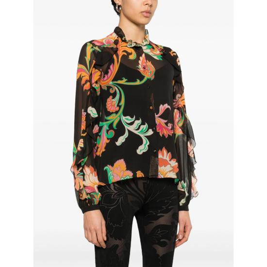 25SS 에트로 블라우스 99SA1H3 WRIA0065 X0814 BLACK - ETRO