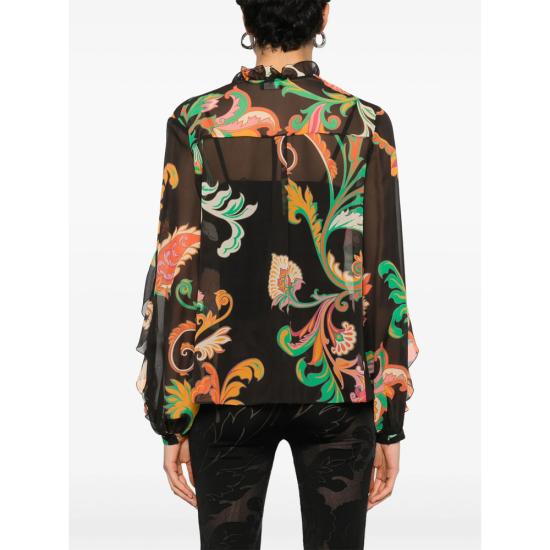 25SS 에트로 블라우스 99SA1H3 WRIA0065 X0814 BLACK - ETRO