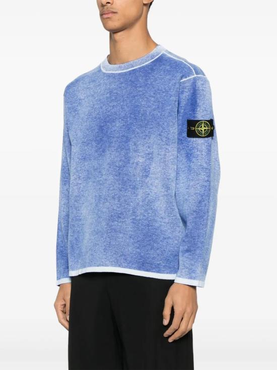  스톤 아일랜드 긴팔 티셔츠 K1S155100030S00Z2 blue - STONE ISLAND