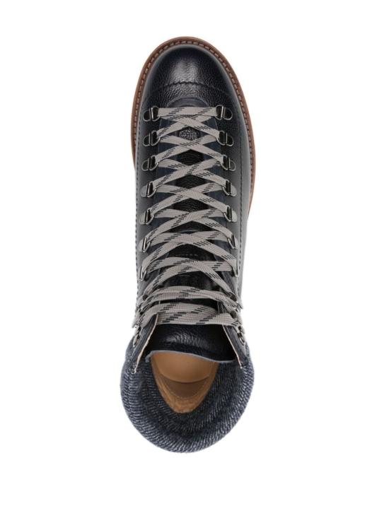 24FW 브루넬로 쿠치넬리 부츠 MZUNBES890COA71 Blue - BRUNELLO CUCINELLI