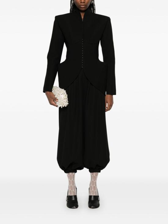 25SS 발렌티노 가라바니 스트레이트 팬츠 BRB6H01MM 0NO Black - VALENTINO GARAVANI