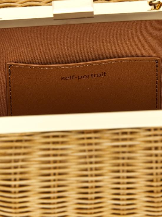 25SS 셀프 포트레이트 토트백 SS25325ABRBROWN Brown - SELF PORTRAIT