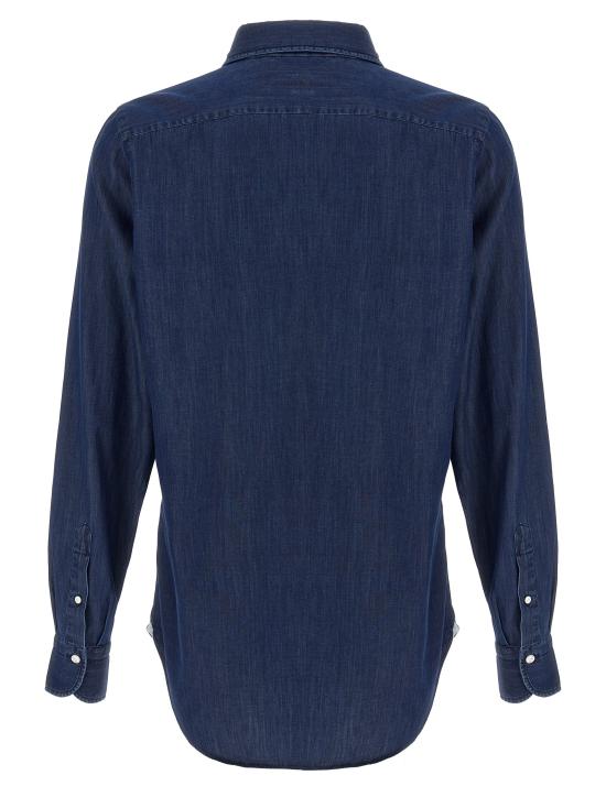 26SS 피나모레 긴팔 셔츠 C0512D11 Blue - FINAMORE