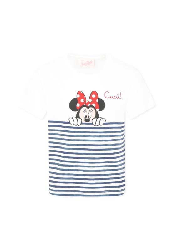 25FW [키즈] 세인트바쓰 티셔츠 ELLY001 00261H WHITE