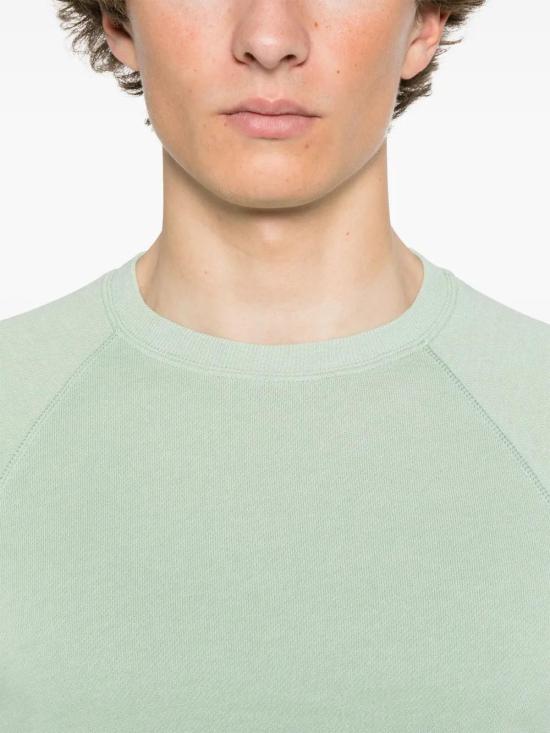  톰포드 긴팔 티셔츠 JCL019JMC021S24 lime - TOMFORD