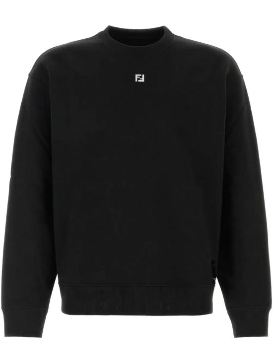  펜디 긴팔 티셔츠 FY3938AU8Y black