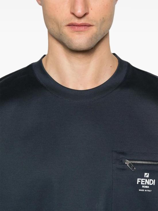  펜디 반팔 티셔츠 FY0936ARYR blue - FENDI