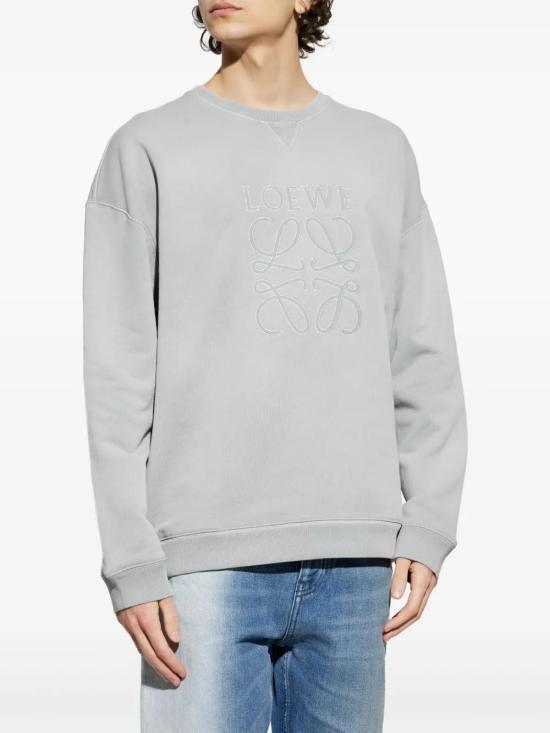  로에베 긴팔 티셔츠 H526Y24X58 grey - LOEWE