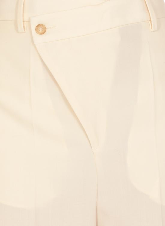 25SS MM6 메종마르지엘라 스트레이트 팬츠 S62KB0222 M35436102 Ivory - MM6 MAISON MARGIELA