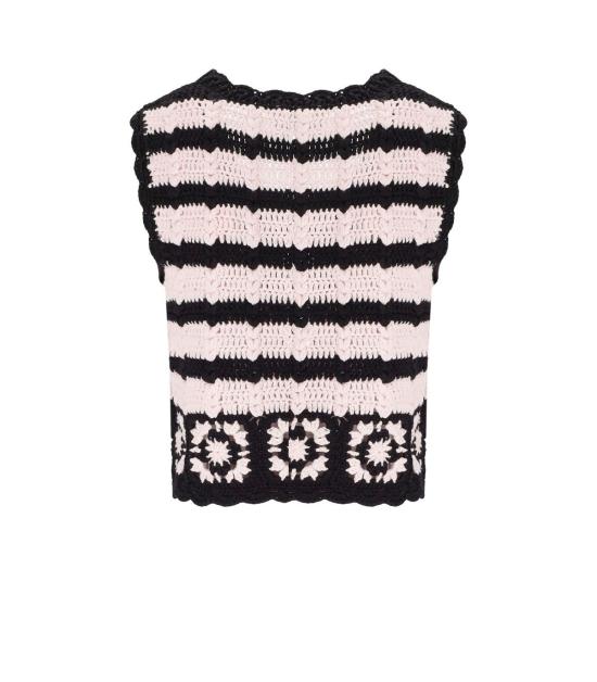 25SS 가니 베스트 K2440 065 S Black - GANNI