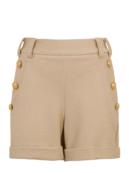 25SS [주니어] 발망 쇼츠/버뮤다 BW6C89F0201 220OR Beige