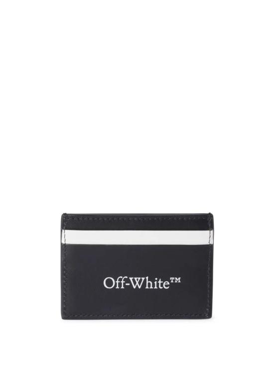  오프화이트 카드지갑 OMND099C99LEA0011001 black - OFF WHITE
