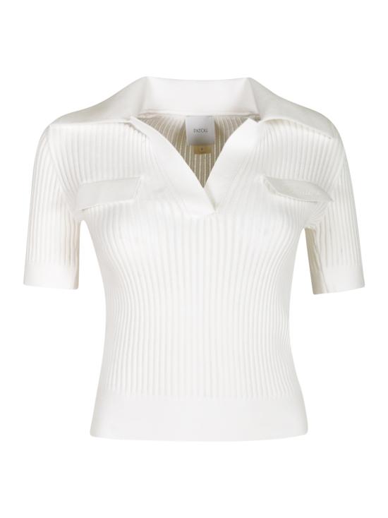 25SS 파투 반팔 티셔츠 KN229 8084 001W White