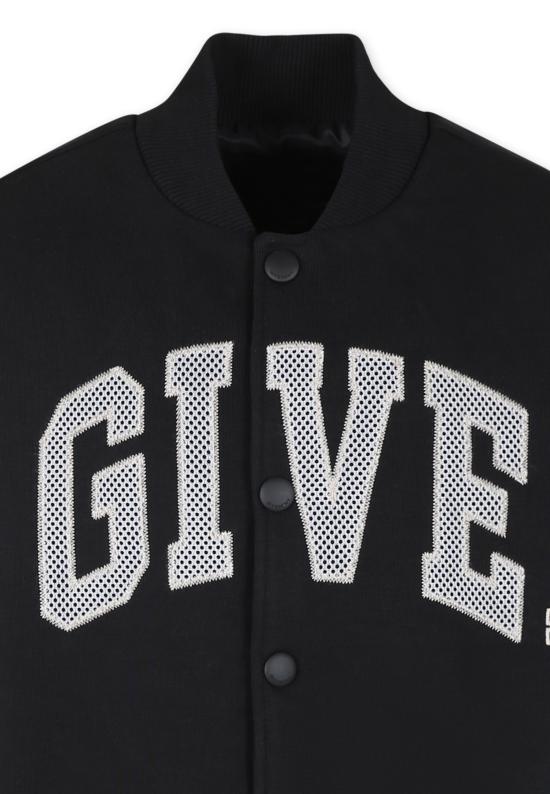 25SS [키즈] 지방시 봄버 자켓 H30702 09B BLACK - GIVENCHY