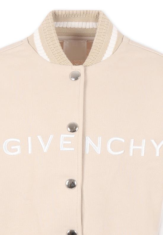 25SS [키즈] 지방시 봄버 자켓 H30771 184 BEIGE - GIVENCHY