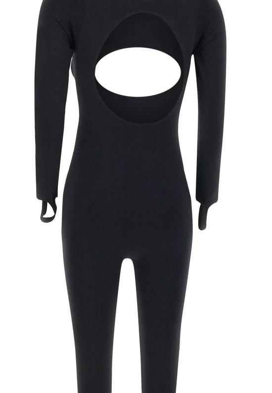 25SS 안드레아 아다모 점프수트 PS25525300 004 Black - ANDREA ADAMO