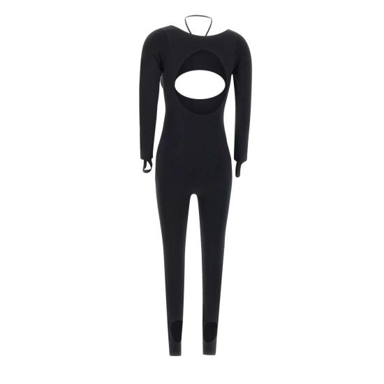 25SS 안드레아 아다모 점프수트 PS25525300 004 Black - ANDREA ADAMO