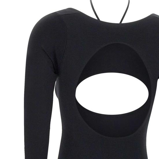 25SS 안드레아 아다모 점프수트 PS25525300 004 Black - ANDREA ADAMO