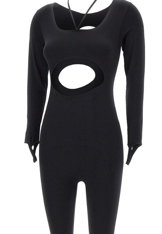 25SS 안드레아 아다모 점프수트 PS25525300 004 Black - ANDREA ADAMO