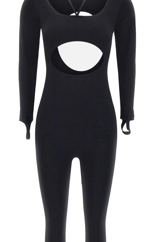 25SS 안드레아 아다모 점프수트 PS25525300 004 Black - ANDREA ADAMO