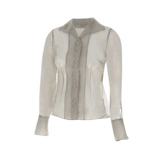 25SS 리메인 비르게 크리스텐센 셔츠 502606 2300 Grey - REMAIN BIRGER CHRISTENSEN