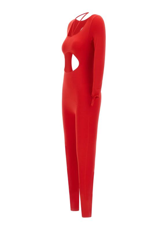 25SS 안드레아 아다모 점프수트 PS25525300 MASAI Red - ANDREA ADAMO