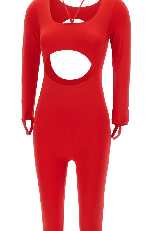 25SS 안드레아 아다모 점프수트 PS25525300 MASAI Red - ANDREA ADAMO