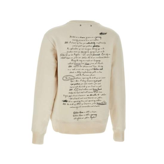 25SS 골든구스 긴팔 티셔츠 GWP01223 P00189411421 White - GOLDEN GOOSE