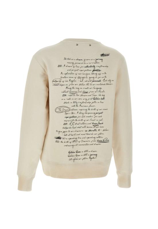 25SS 골든구스 긴팔 티셔츠 GWP01223 P00189411421 White - GOLDEN GOOSE