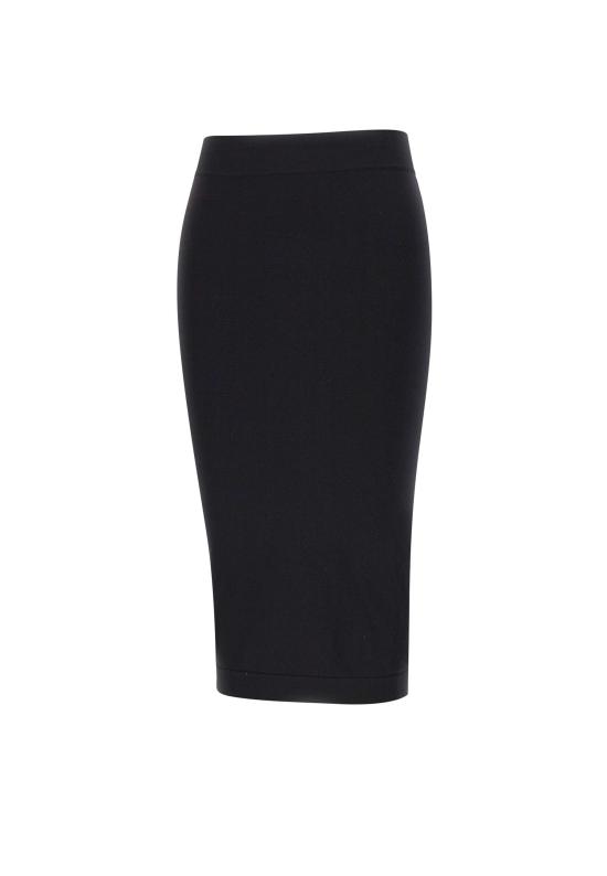 25SS 안드레아 아다모 미디 스커트 PS25254300 004 Black