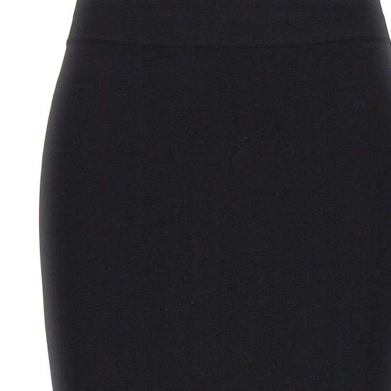 25SS 안드레아 아다모 미디 스커트 PS25254300 004 Black - ANDREA ADAMO