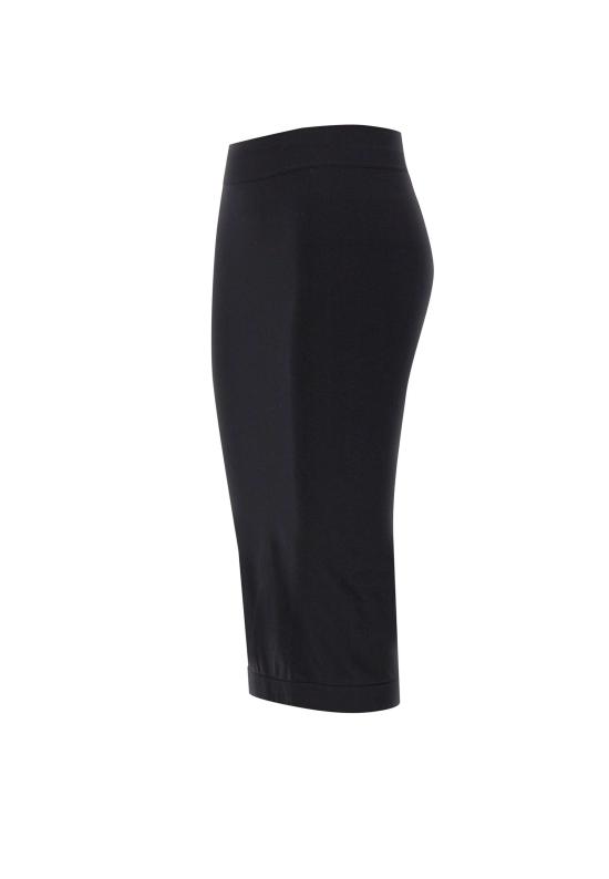 25SS 안드레아 아다모 미디 스커트 PS25254300 004 Black - ANDREA ADAMO