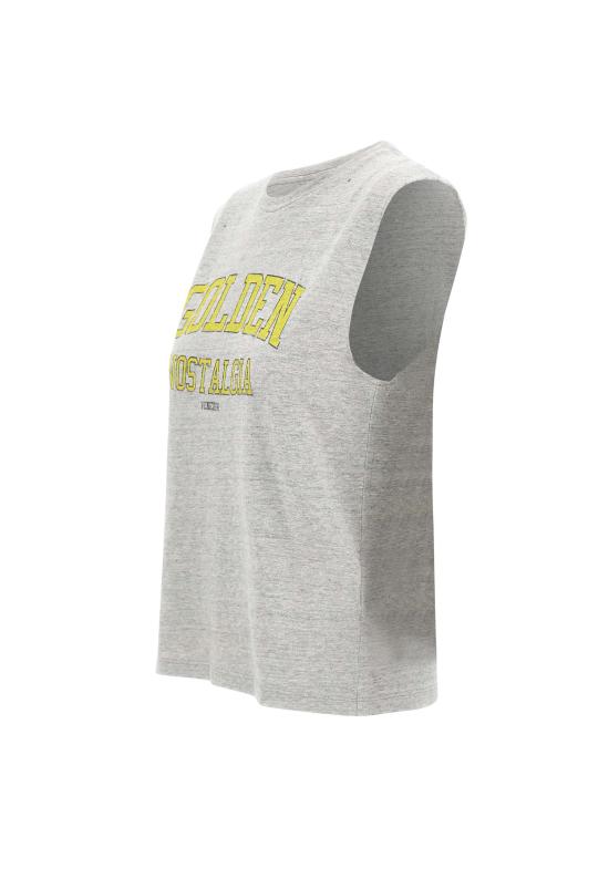 25SS 골든구스 민소매 티셔츠 GWP02187 P00188660269 Grey - GOLDEN GOOSE