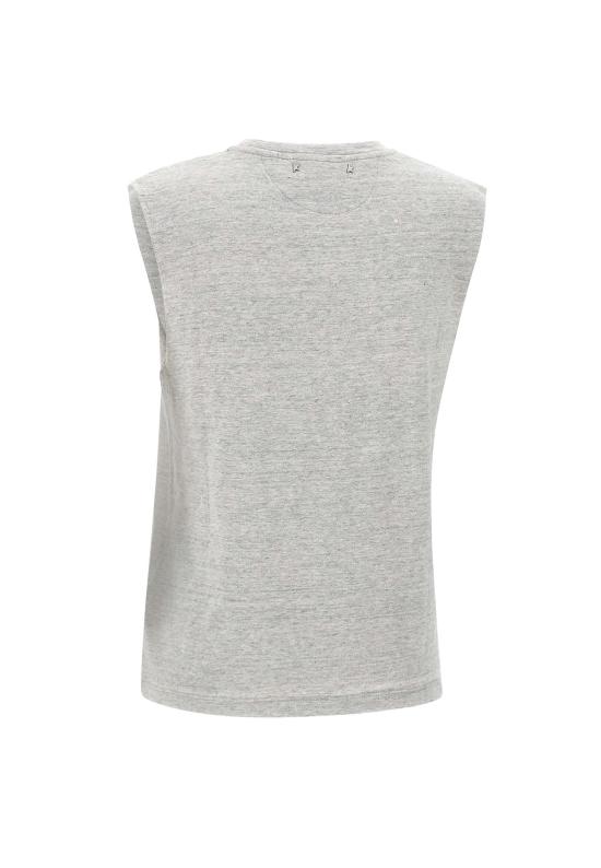 25SS 골든구스 민소매 티셔츠 GWP02187 P00188660269 Grey - GOLDEN GOOSE