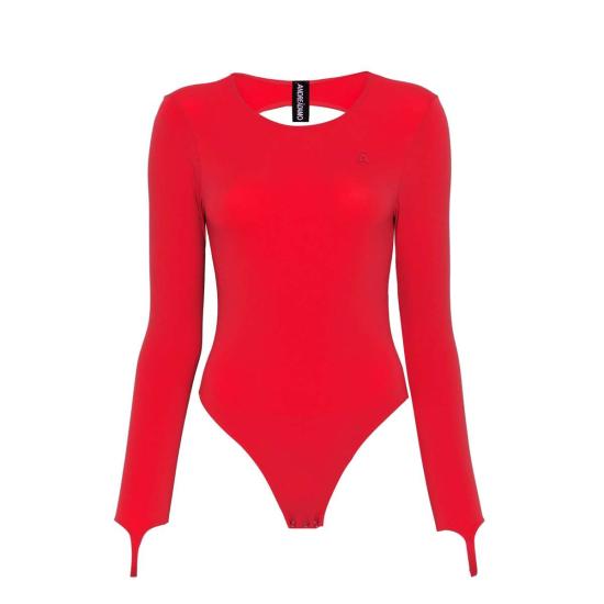 25SS 안드레아 아다모 바디수트 티셔츠 PS25464300 MASAI Red - ANDREA ADAMO