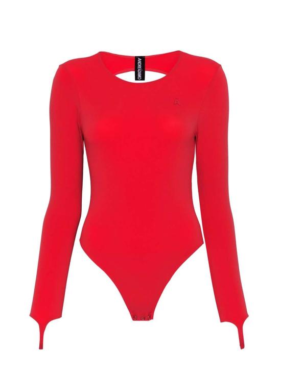 25SS 안드레아 아다모 바디수트 티셔츠 PS25464300 MASAI Red - ANDREA ADAMO