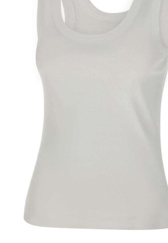 25SS 비르기테 허스카인드 민소매 티셔츠 5581152 002 White - BIRGITTE HERSKIND