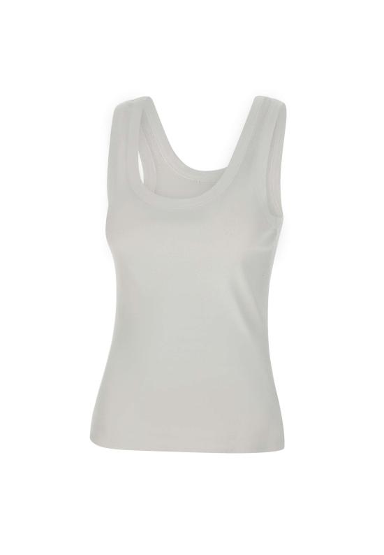 25SS 비르기테 허스카인드 민소매 티셔츠 5581152 002 White